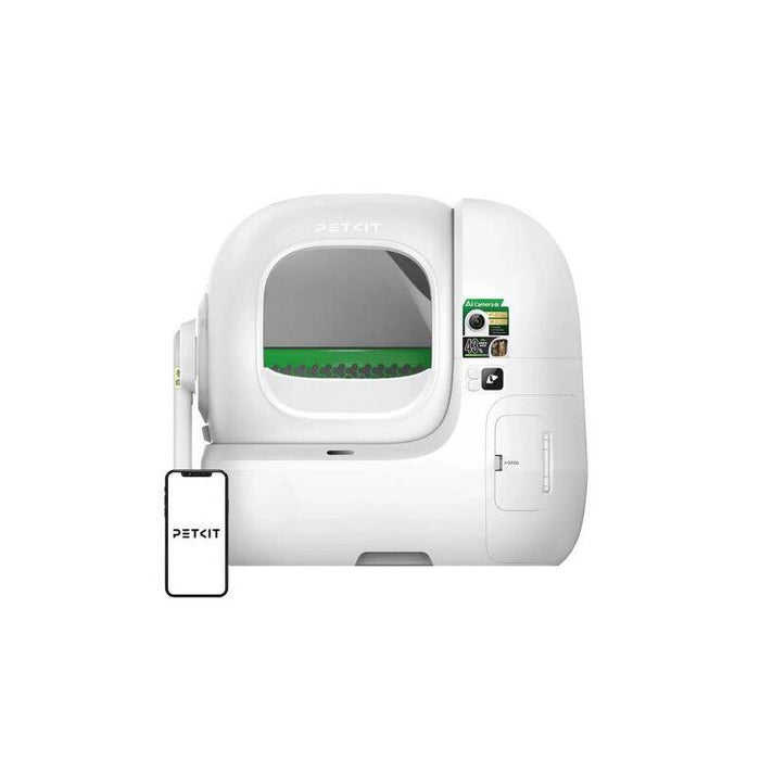 Embalaje Deteriorado - Petkit Purobot Max Pro 2 Intelligent Self-Cleaning Cat Litter Box With Ai Camera White Eu - Only Box Damage 6975069306278-D