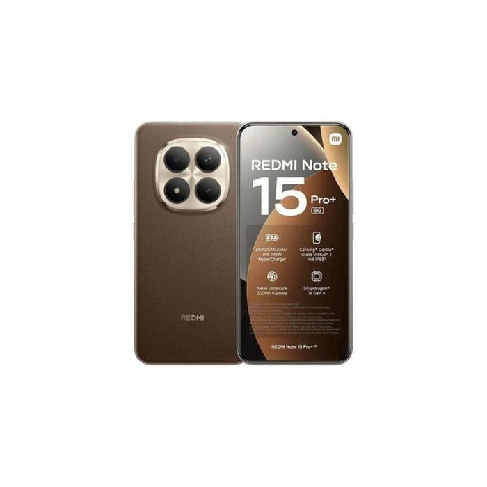Embalaje Deteriorado - Xiaomi Redmi Note 15 Pro+ 5g 8gb Ram 256gb No Charger Mocha Brown Eu Mzb0migeu - Only Box Damage 6932554481605