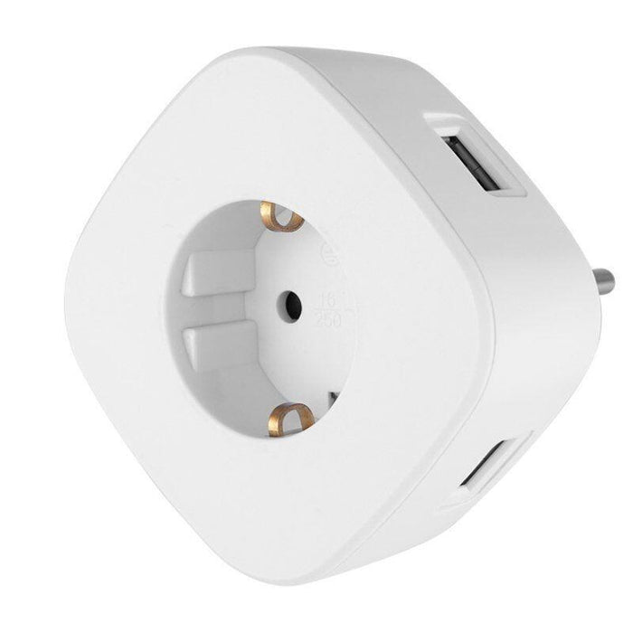 Enchufe Orbegozo En 1500 1 Toma Schuko 3 Tomas Usb