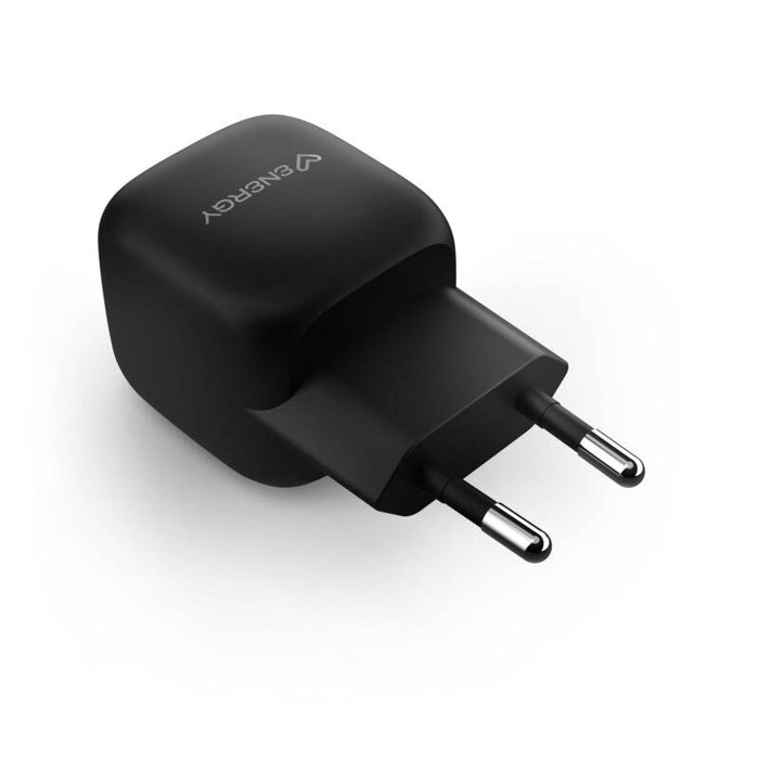 Cargador  Energy Sistem Gan Charger  Gan 45w - 1x Usb-C Pd - Carga Inteligente Y Rapida - Control De Temperatura Y