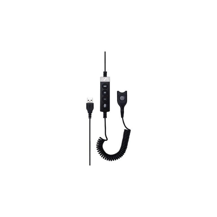 Cable Adaptador Epos Usb-Ed Cc 01 Ms Negro, Para Auriculares De Las Series Circle Y Century 1000824