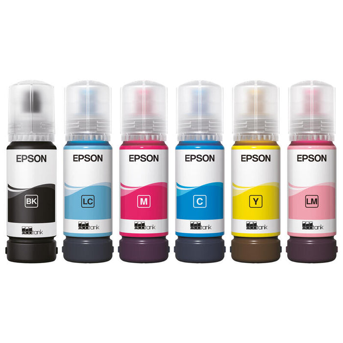 Epson 107 Cyan Light Botella De Tinta Original - C13t09b540