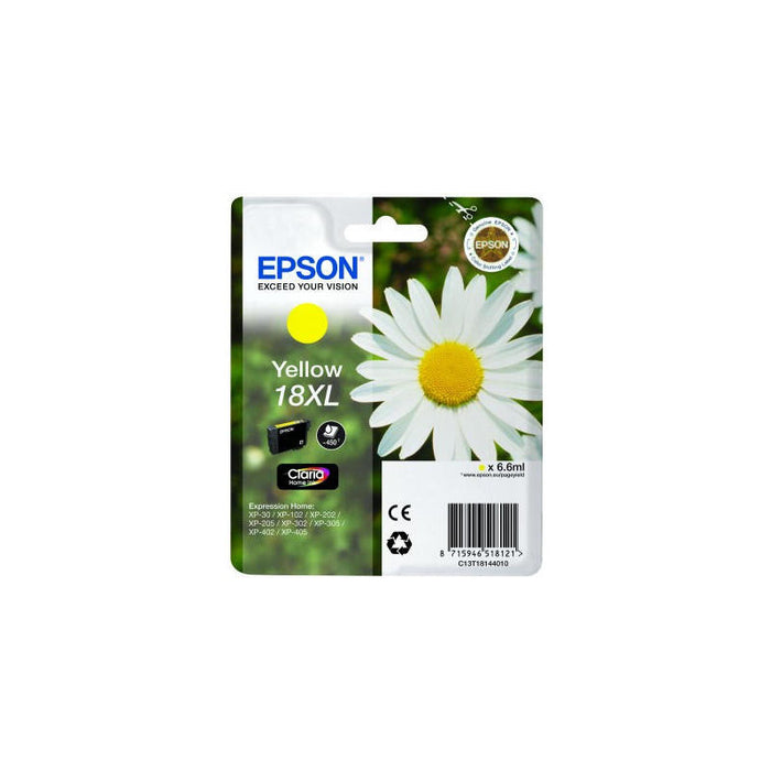 Epson Tinta Amarillo Expression Home Xp-102/205/215/305/405 - Nº18xl