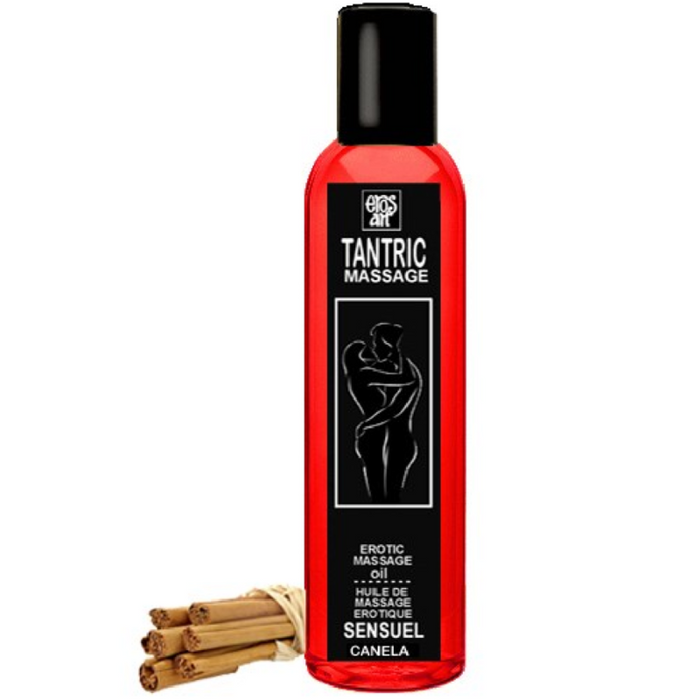 Eros-Art - Aceite Masaje Tantrico Natural Y Afrodisíaco Canela 100 Ml