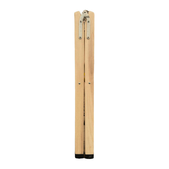 Escalera De Madera 6 Peldaños 164cm Plabell