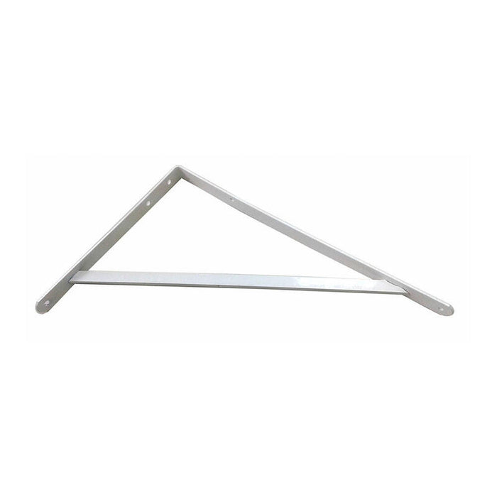 Escuadra De Acero Blanco Fortex 33x50cm Edm