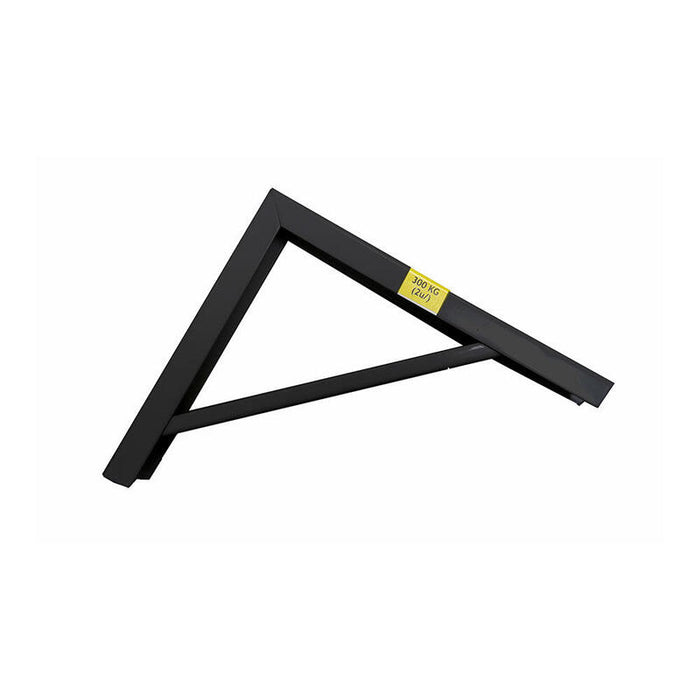 Escuadra De Acero Negro Robusto 18x20cm Edm