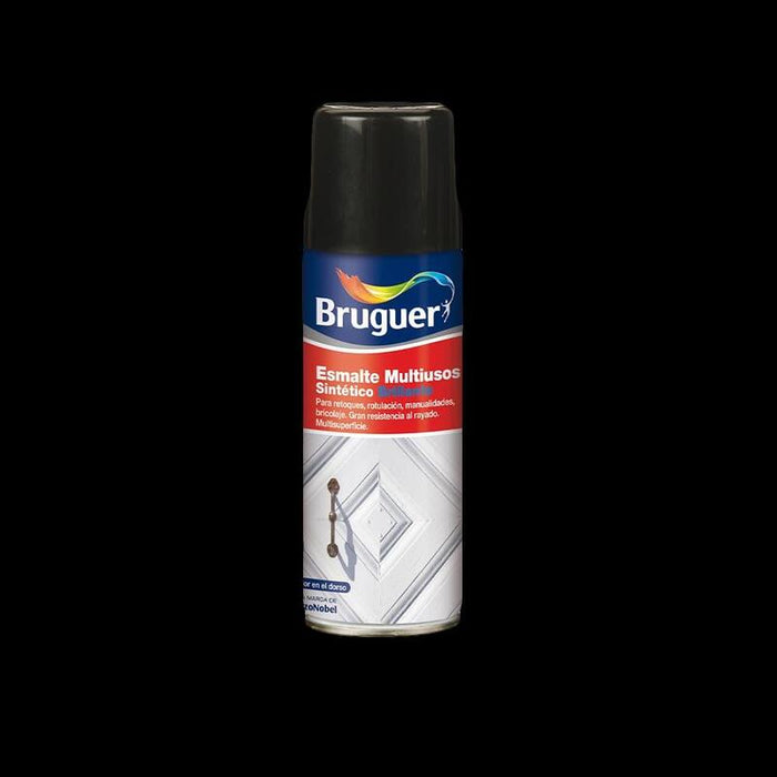 Esmalte Multiuso Spray Mate Negro 0,4l 5197993 Bruguer