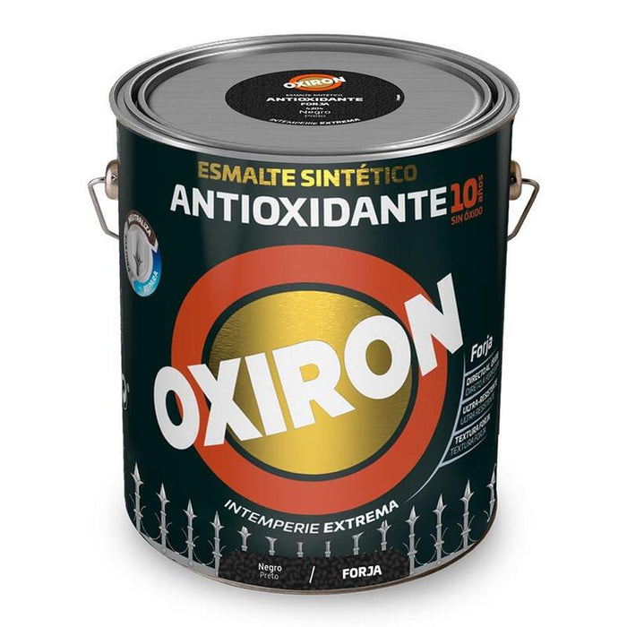 Esmalte Sintético Metálico Antioxidante Oxiron Forja Negro 750ml Titan 5809031