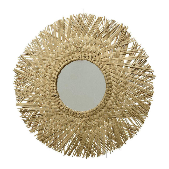 Espejo Decorativo De Junco Marino 50x50x1cm