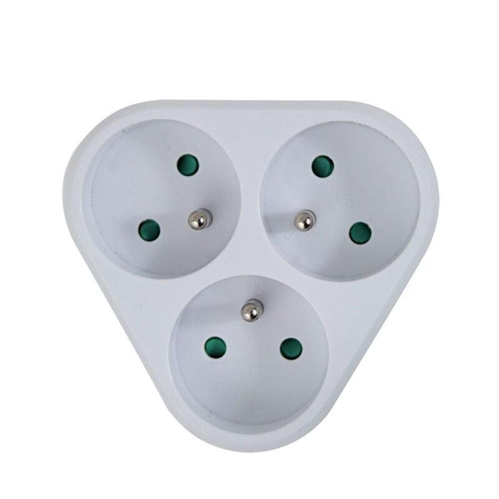 Esperanza Elk303w Divisor Eléctrico 3 Tomas Blanco