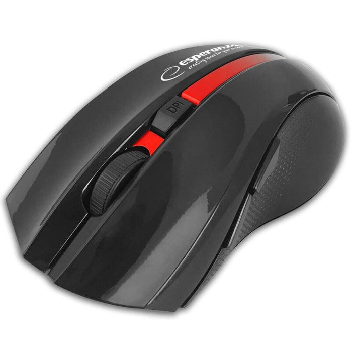Esperanza Em129r Ratón Inalámbrico Bluetooth 6d, Negro