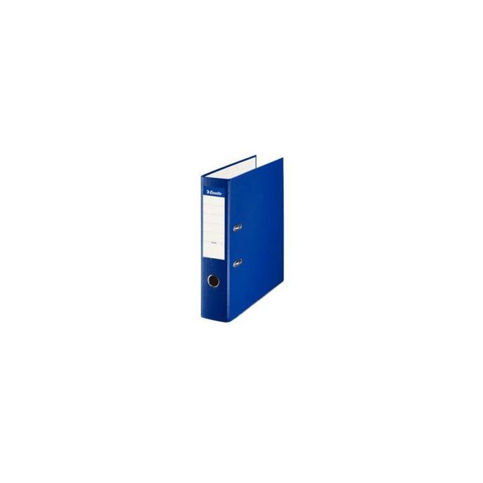 Esselte Archivador Palanca A4 Lomo Ancho Pp Interior Forrado En Papel Rado Cantoneras Azul