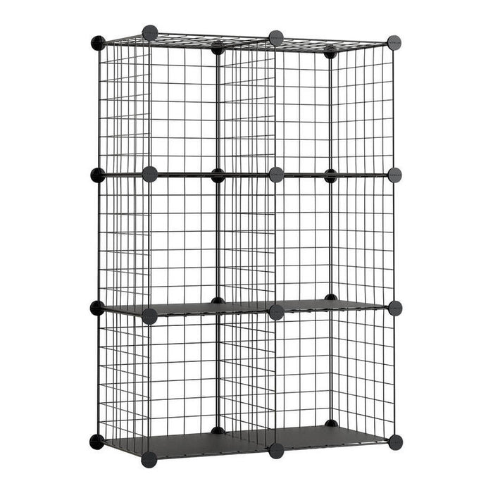 Estantería Modular Metálica Titan C6 Negro