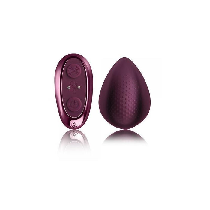 Estimulador De Braguita Con Control Remoto Knickerbocker Glory Burgundy