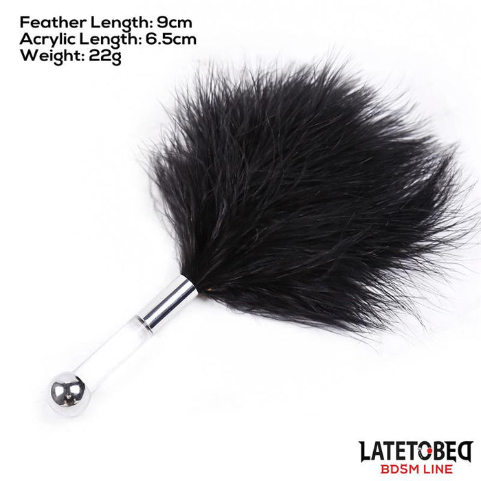 Estimulador De Plumas Con Mango De Metal