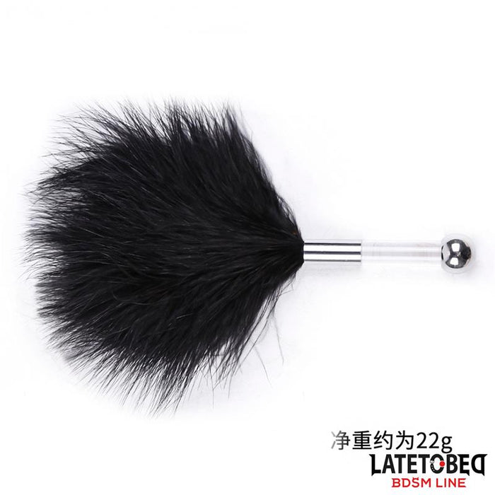 Estimulador De Plumas Con Mango De Metal