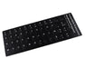 Pegatina Para Convertir Teclado En Idioma Francés Negro