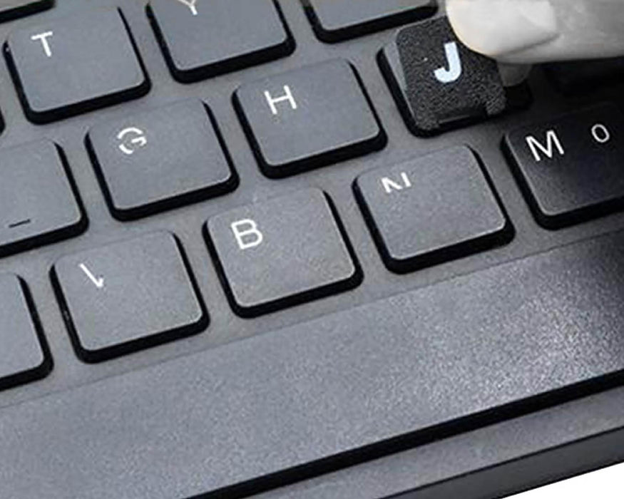 Pegatina Para Convertir Teclado En Idioma Ruso Negro