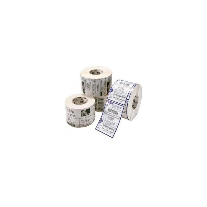 Etiquetas  Polyester  50.8x31.75mm  Thermal Transfer  Z-Ultimate 3000t White  Adhesivo Permanente  19mm Core  Perforation And Black Mark