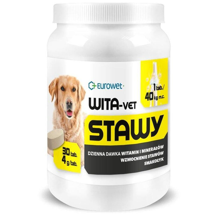 Eurowet Wita-Vet Joints - Suplementos Para Perros - 30 Tabletas