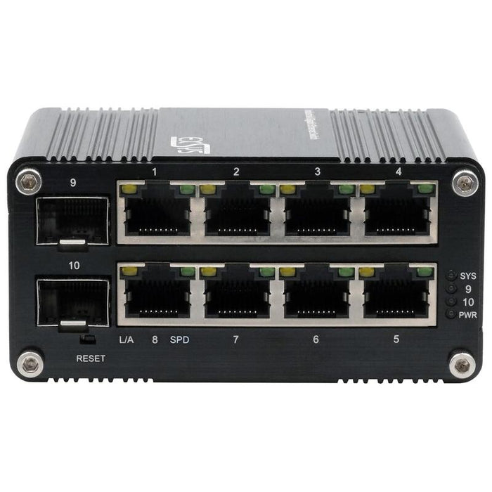 Exsys Ex-62035m-Sfp 10-Port Industrial Gigabit Mini Switch, Web Managed