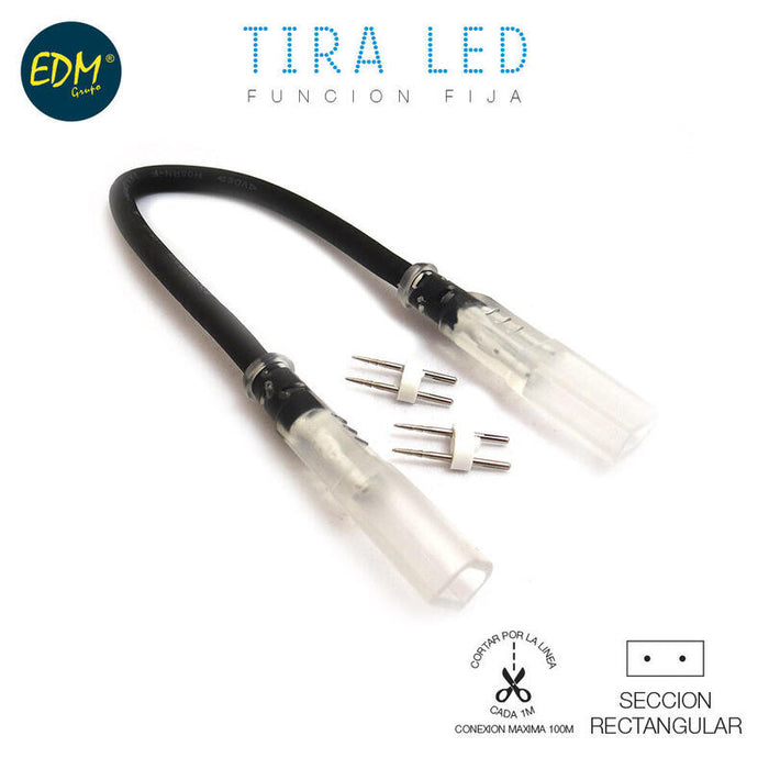Extensión Cable 1m Para Tira De Led Edm