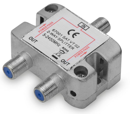 EAN 4054007846754 - Ednet 84675 cable divisor y combinador Divisor de señal para cable coaxial Metálico imagen 2
