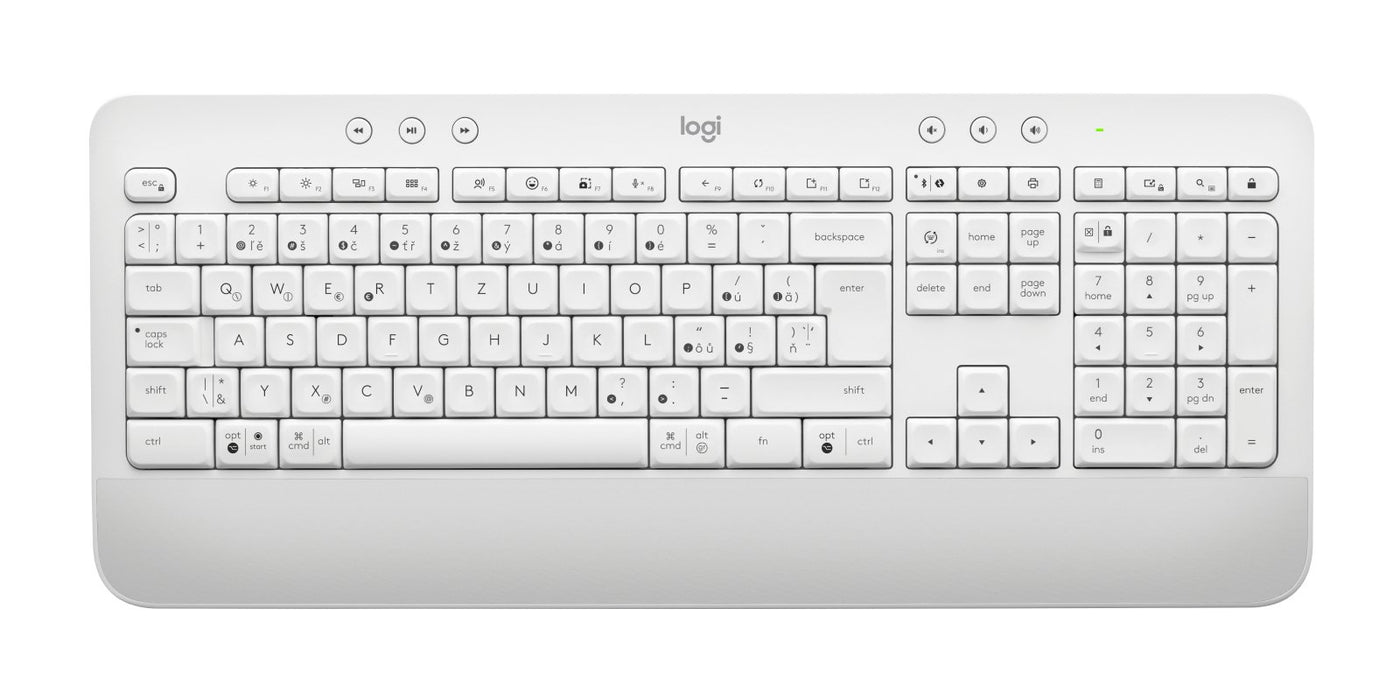 EAN 5099206105447 - Logitech 920-011034 teclado Ratón incluido Oficina Bluetooth QWERTZ Checa Blanco imagen 2