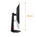 EAN 4038986183130 - AOC G4 Q27G4ZDRAD pantalla para PC 67,3 cm (26.5") 2560 x 1440 Pixeles Quad HD OLED Negro, Rojo imagen 3