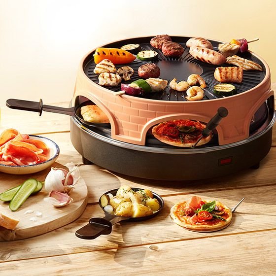 EAN 7333282001896 - Emerio PO-113255.4 parrilla de interior 1500 W Negro, Marrón imagen 4