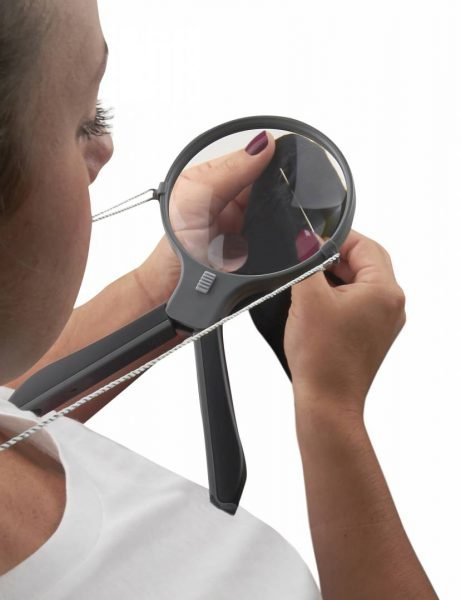 EAN 750668009159 - Carson Split Handle lente de aumento y lupa 3,5x Negro, Transparente imagen 6
