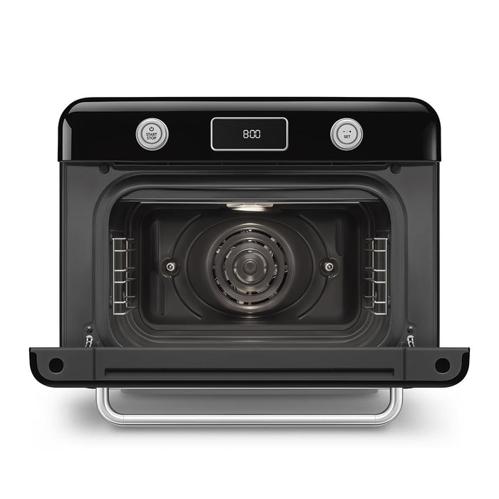 EAN 8017709333850 - Smeg COF01BLEU horno de vapor Pequeño Negro Botones, Giratorio imagen 5