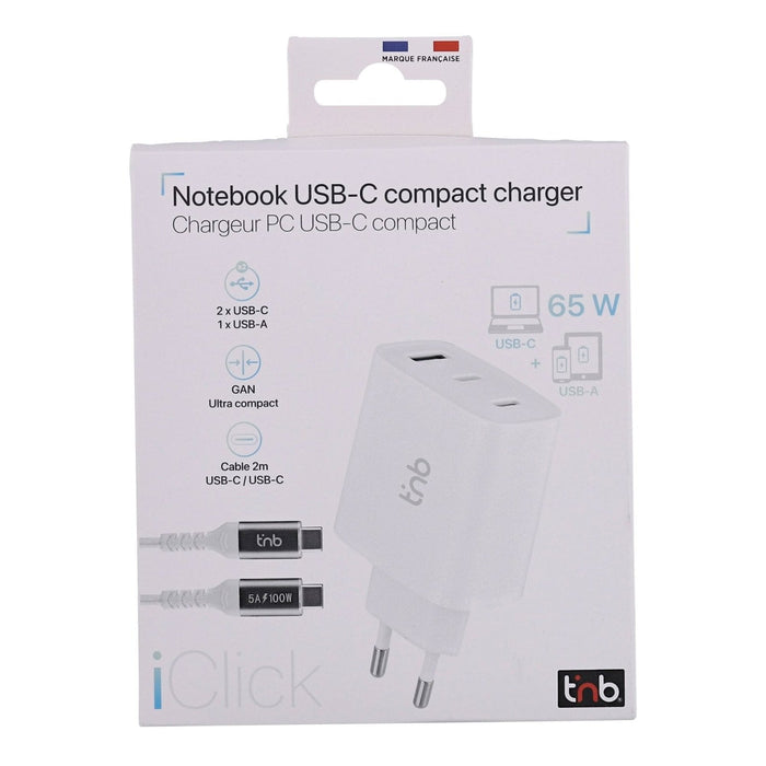 Tnb Cargador Gan Compact Usb-C Et Usb-A