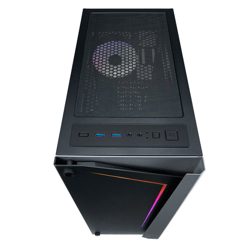 EAN 4712839555311 - Azza APOLLO 430 Midi Tower Negro, Transparente imagen 2