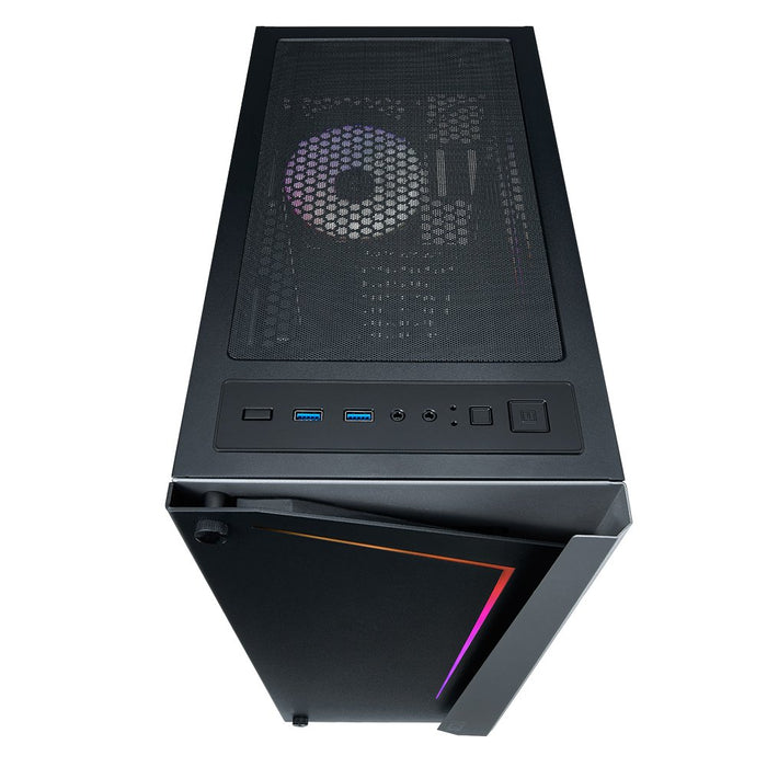 EAN 4712839555311 - Azza APOLLO 430 Midi Tower Negro, Transparente imagen 2