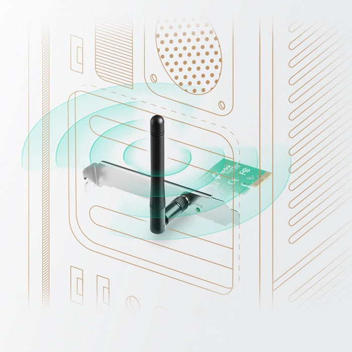 EAN 6935364050511 - TP-Link TL-WN781ND adaptador y tarjeta de red Interno WLAN 150 Mbit/s imagen 3