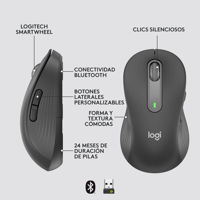 EAN 5099206097209 - Logitech 910-006239 ratón Oficina Izquierda Bluetooth Óptico 4000 DPI imagen 11