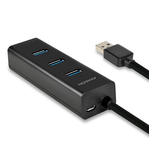 EAN 8595247903525 - Axagon HUE-S2B hub de interfaz USB 3.2 Gen 1 (3.1 Gen 1) Type-A 5000 Mbit/s Negro imagen 2