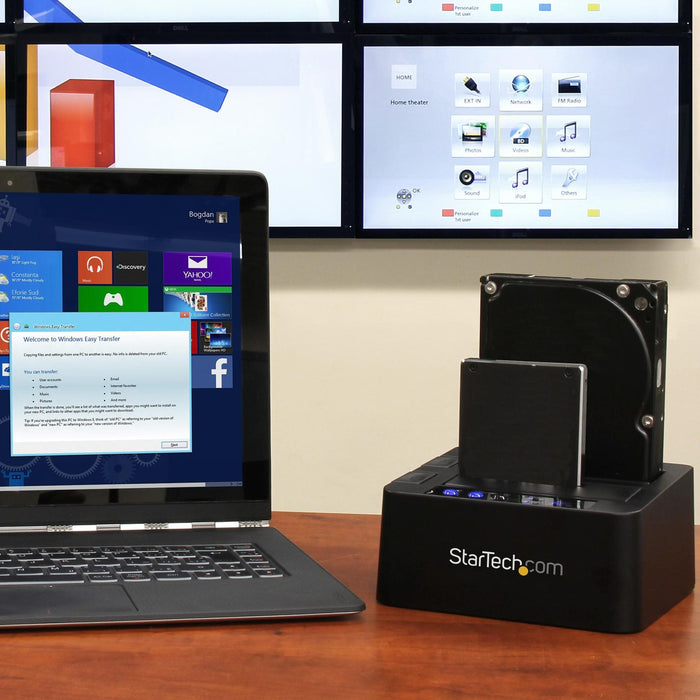EAN 0065030863551 - StarTech.com SDOCK2U313R duplicador de datos y soporte Duplicador de HDD (discos duros) Negro 2 copias imagen 6