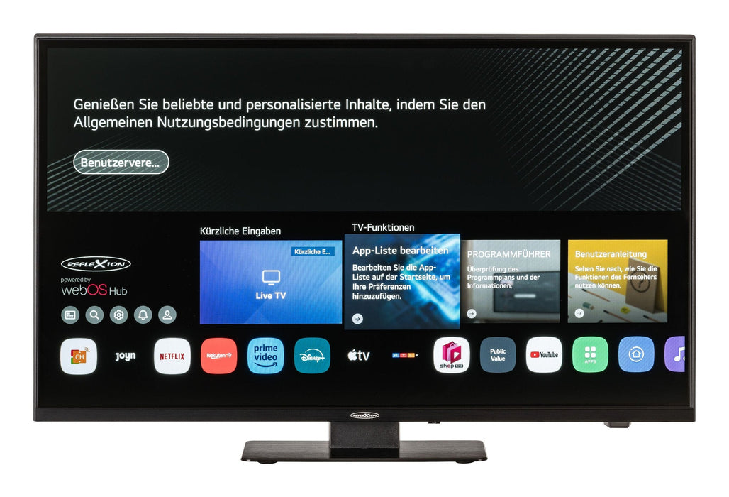 Reflexion Lddx24ibt_b Smart Led-Tv 24 Dvb-S2 C T2 Full-Hd Ci+ Pvr Dvd-Player