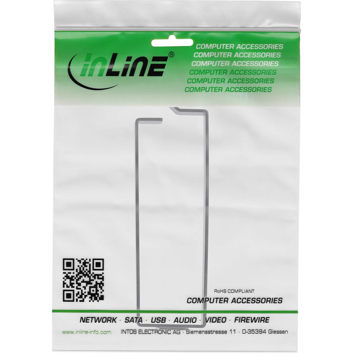 Inline 19110u Organizador De Cables 40x129mm Estribo Guía De Cables Negro 1 Pieza(S)