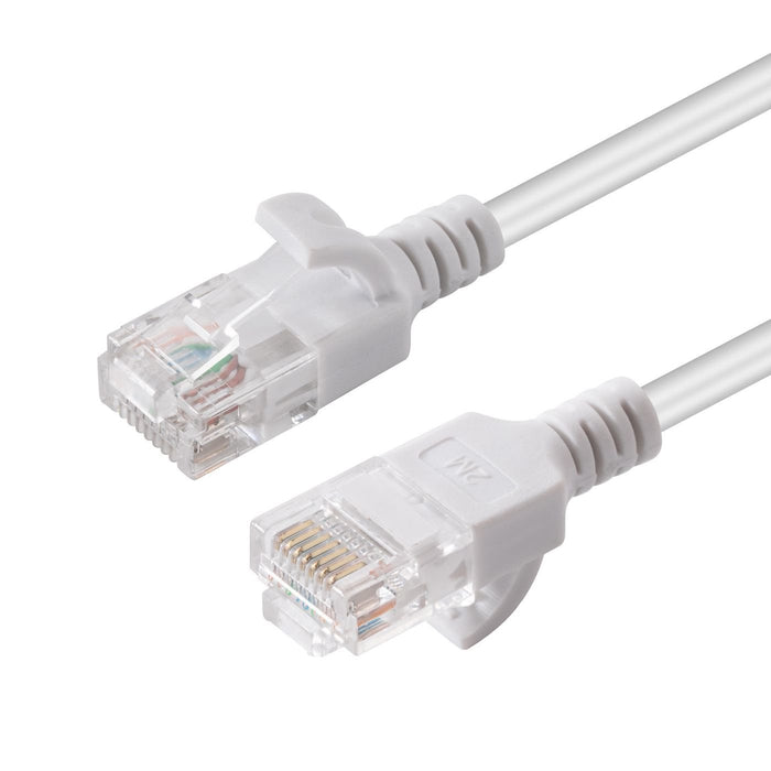 EAN 5711783205128 - Microconnect V-UTP6075W-SLIM cable de red Blanco 7,5 m Cat6 U/UTP (UTP) imagen 1