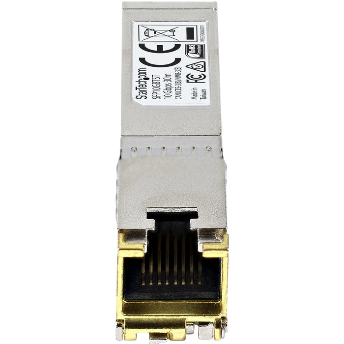 Startech.Com Módulo Transceiver Sfp+ Que Cumple Con Msa- 10gbase-T