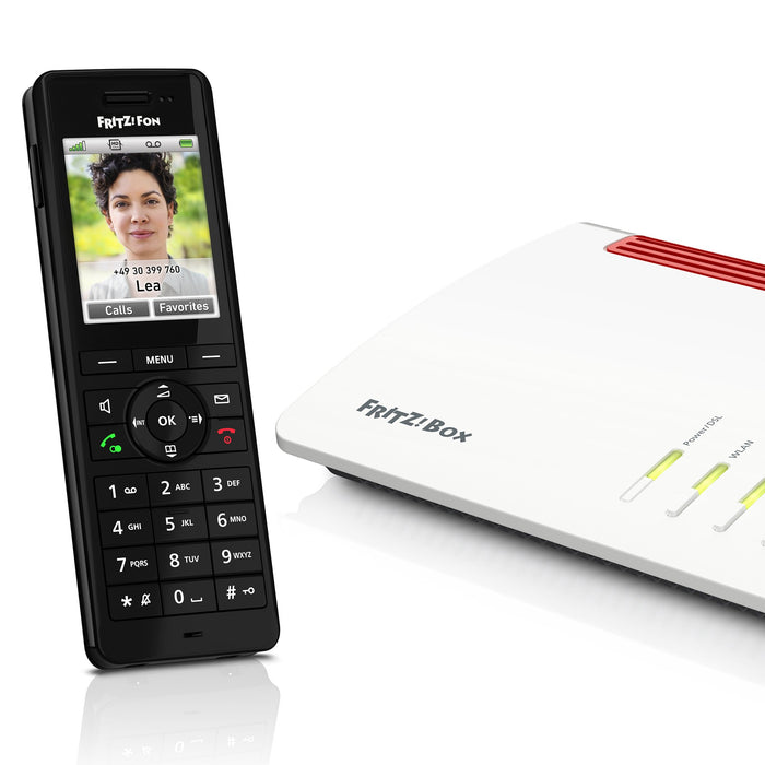 EAN 4023125030093 - Fon FRITZ! X6 INT Teléfono DECT Identificador de llamadas Negro imagen 2