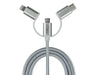 EAN 8436586740757 - SUBBLIM SUB-CHG-4CC001 cargador de dispositivo móvil Universal Plata Encendedor de cigarrillos Carga rápi imagen 4