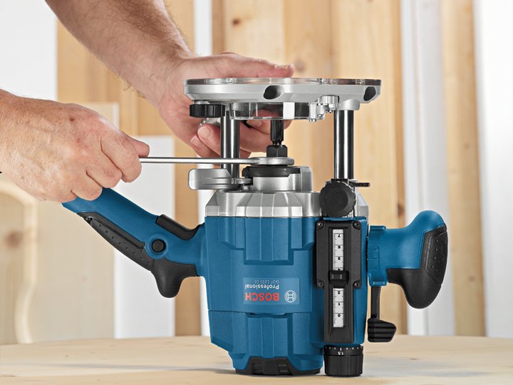 Fresadora  Bosch Professional Gof 1250 Ce Azul, 1.250 Vatios 601626000