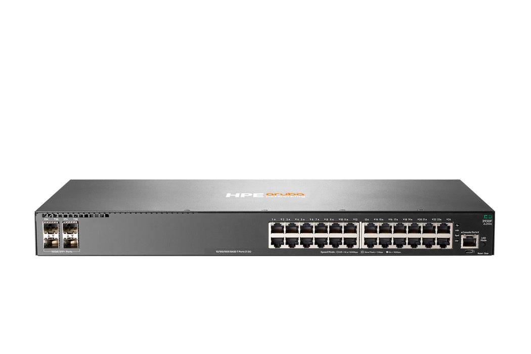 EAN 190017006017 - HPE Aruba Networking 2930F 24G 4SFP Switch imagen 1