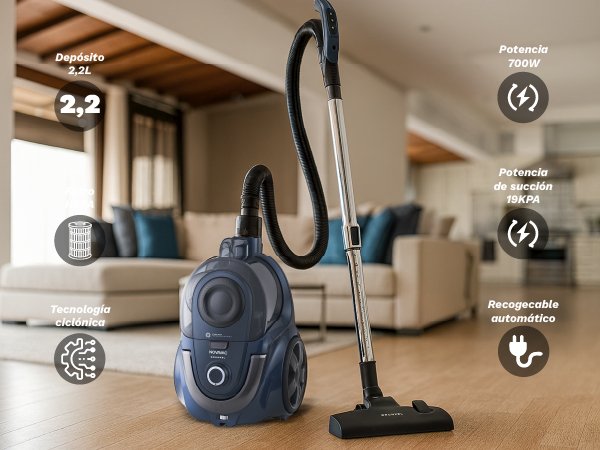 Aspirador De Trineo Grunkel Novavac 700w
