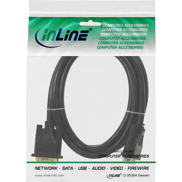 Cable Inline Dvi-D Premium 24+1 Macho A Macho Dual Link 3m
